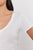 Lilith Vneck Tee in White