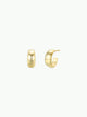 Gold Hoop - Wide - Gold Earrings