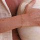 Tiny Dot Bracelet: Silver
