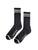 EXTENDED Boyfriend Socks: Noir