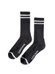 EXTENDED Boyfriend Socks: Noir