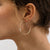 Japanese Seed Bead Hoops- multiple colorways: Chocolate