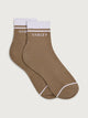 Lenni Half Crew Sock Desert Taupe