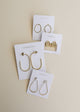 Gold Organic Hoop
