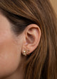 Sun Ray - White Opal - Earring