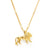 Leo Lion Charm Necklace