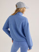 Sian Cropped Half Zip Sweat Marina