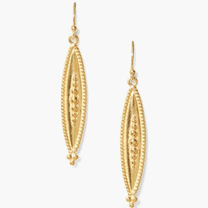 Odessa Yellow Gold Earrings