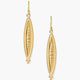 Odessa Yellow Gold Earrings