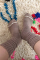 Ballet Socks: Mocha Mousse