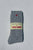 Embroidered Snow Socks: COOKIES AND CREAM + HEART
