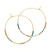 Japanese Seed Bead Hoops- multiple colorways: Fiesta!