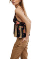 Tillie Floral Plunge Neck Babydoll top