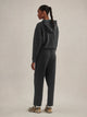 Jorgie Zip Through Hoodie Slate Black