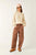 Frankie Cable Knit Sweater in Ivory