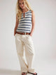 Jamie Henley Stripe White Combo
