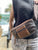 Charles Crossbody Medium in Orchestra Brown Gunmetal