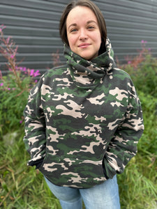Alaska Big Dipper Camo Blush Pullover Hoodie