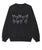 Spencer Hearts Sweatshirt in Washed Black