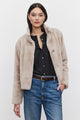 Sheena Faux Fur Jacket in Ash