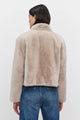 Sheena Faux Fur Jacket in Ash