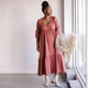 Gauze Cecelia Dress Persimmon
