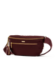 Charles Crossbody Large Wine Nylon Gold