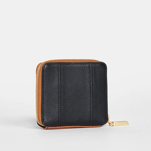 5 North Wallet in North End Brushed Gold