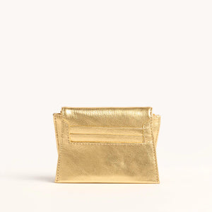 Allen Wallet in Gala Gold Brushed Gold