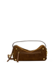 Doxie Medium Cinnamon Suede Antique Gold