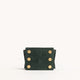 Allen Wallet in Green Room Suede Brushed Gold