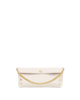 Invitation Clutch Calla Lily White Brushed Gold