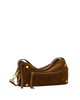 Doxie Medium Cinnamon Suede Antique Gold