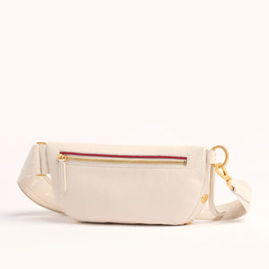 Charles Crossbody Calla Lily White Brushed Gold