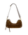 Doxie Medium Cinnamon Suede Antique Gold