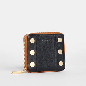 5 North Wallet in North End Brushed Gold