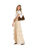 Grace Medium Cinnamon Suede Antique Gold