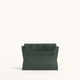 Allen Wallet in Green Room Suede Brushed Gold