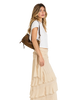 Doxie Medium Cinnamon Suede Antique Gold