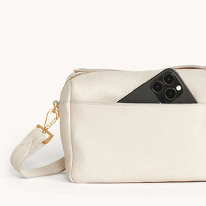 Evan Crossbody Calla Lily White BG