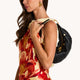 Erica Small Black Brushed Gold