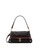Beverly Medium Black Gold Red Zip