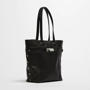 Otis Tote Black Gunmetal