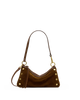Kyle Cinnamon Suede Antique Gold