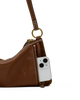 Kyle Cinnamon Suede Antique Gold