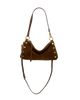 Kyle Cinnamon Suede Antique Gold