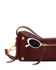 Doxie Medium Cherrywood Pebble Brushed Gold