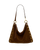Kyle Large Cinnamon Suede Antique Gold