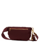 Charles Crossbody Large Wine Nylon Gold