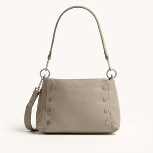 Bryant Medium Pewter Pebble Brushed Silver